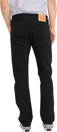 Чоловічі джинси Levi's Stonewashed Black, розмір 31W / 32L, чорні з ефектом потертості