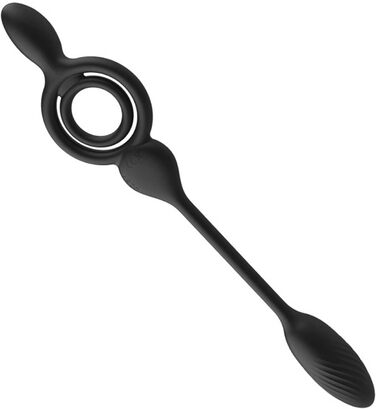 Масажер для чоловіків 4-в-1: кільце-стимулятор, масажер простати, анальні кулі, G-spot масажер. Іграшки для дорослих, для пар