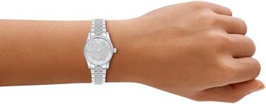 Жіночий наручний годинник Michael Kors Lexington, 26мм, кварцовий механізм, сталевий браслет (сріблястий)