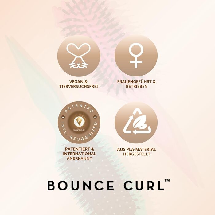Щітка для визначення та підйому кучерів Bounce Curl Define EdgeLift (бірюзова/рожева)