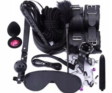 BDSM-набір ELEKTRO: електростимуляція ануса та пеніса, пояс віргінітету, Femdom та домінація