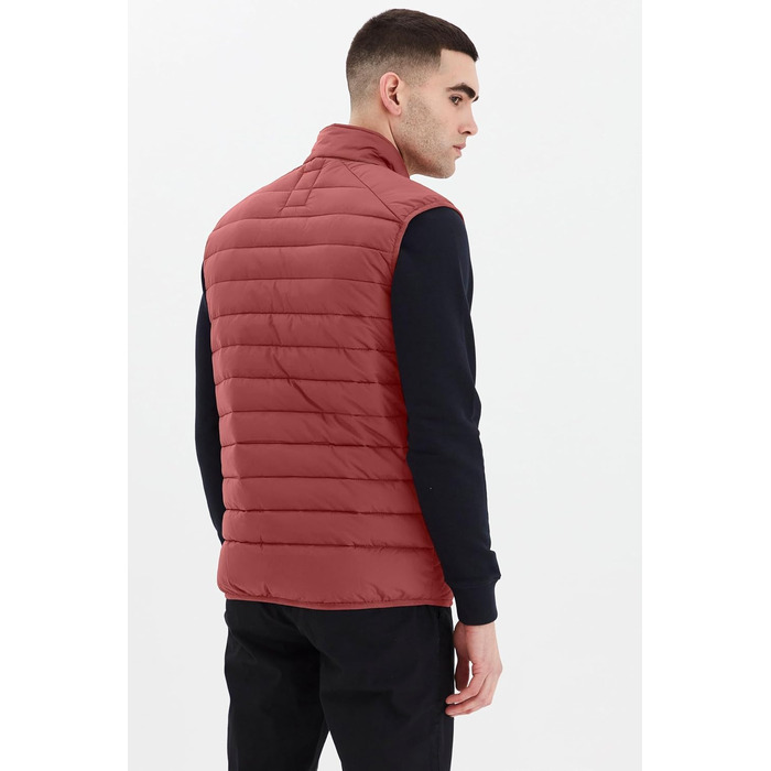 Чоловічий стібаний жилет Solid SDSörenson Outdoor цегляного кольору (Brick Red), модель 191543