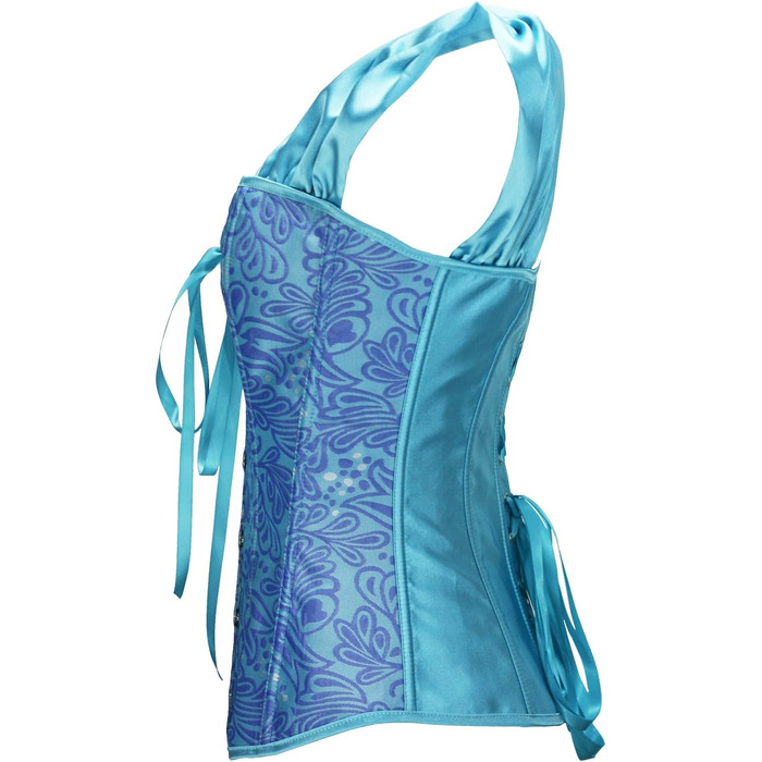 Бюстгальтер корсет Daen Brocade від Bslingerie® (XL, блакитний)