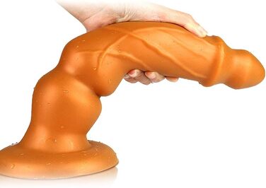 Анальний дildo SXOVO для жінок та чоловіків - 22 см, з присоском, для масажу G-точки та стимуляції простати, еротична іграшка для соло