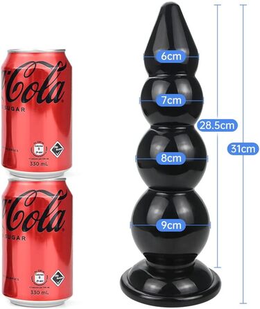 Анальні кулі з присосками Riesen, анальні кулі, анальний плагін, масажер простати, інтимні іграшки для жінок та чоловіків (4 кулі)