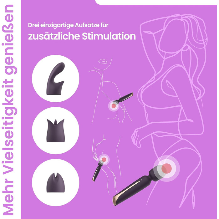 Вібратор для жінок: набір сексуальних іграшок, ліловий, тихий, для соло