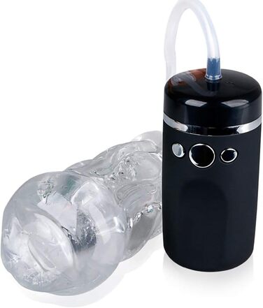 Електричний куповий мастурбатор з функцією всмоктування для чоловіків, з текстурою ніжок всередині, діаметр 30-80 мм, знімний силіконовий елемент