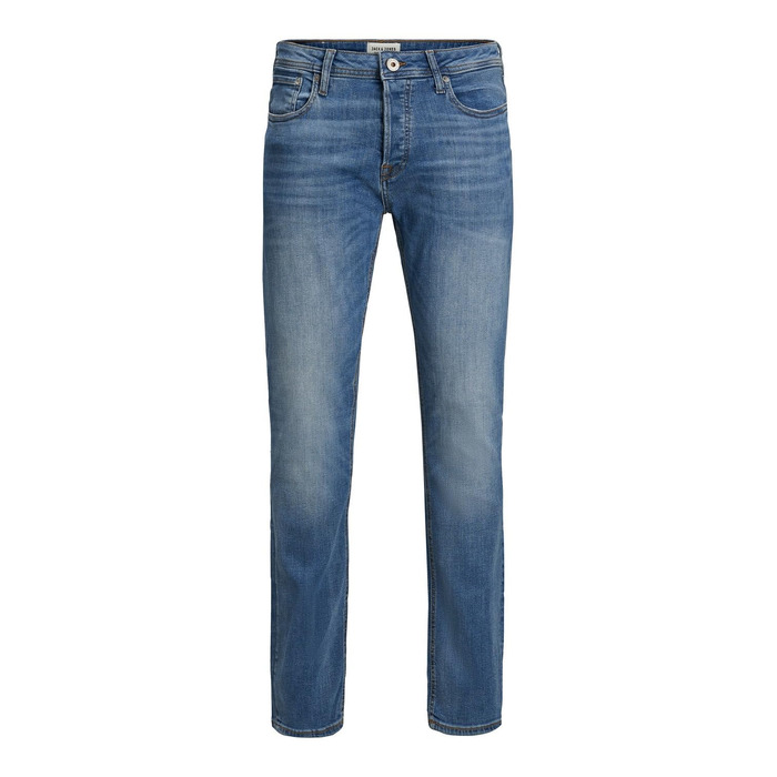 Чоловічі джинси Jack & Jones Slim Fit JJORIGINAL AM 781 синього кольору, пряма штанина, Denim