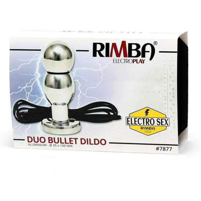 Дильдо з металу срібного кольору, 1 шт. - Erotic Fashion RA7877