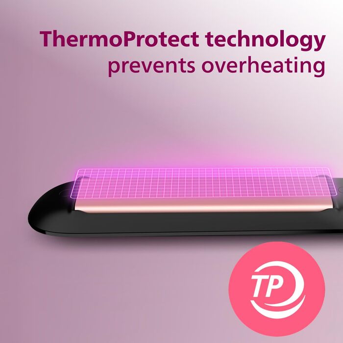 Випрямляч для волосся Philips ThermoProtect BHS378/00 з іонізацією для гладкості та блиску