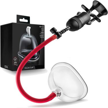 Набір для збільшення грудей та стимуляції клітора: масажер-помпа 2-в-1 для жінок