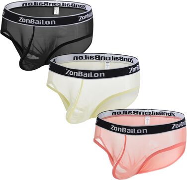 Чоловіча білизна YAHWUAI: сексуальна, зручна та приємна до шкіри. Чорний колір, розмір M