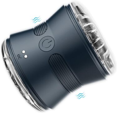 Електричний мастурбатор-чаша Sumeber з 10 вібраціями, автоматичний, для чоловіків, чорний