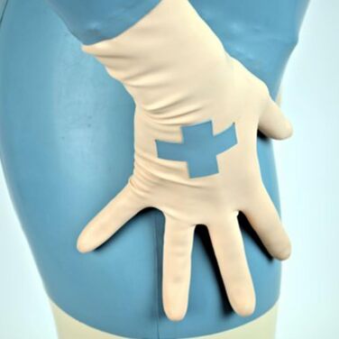 Костюм-комбінезон з лакованої шкіри з блискавкою спереду - жіночий фешн-костюм, клубний образ, фетиш-костюм, catsuit, для клубів та вечірок