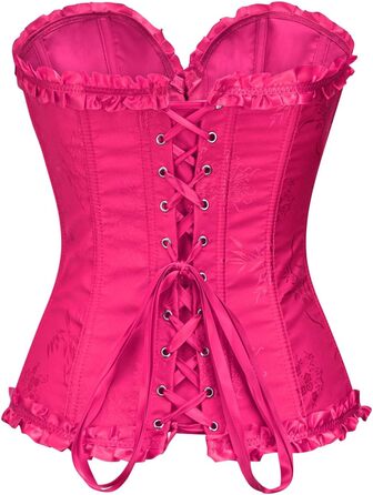 Корсет KUOSE Daen для повного бюсту, корсет для живота, топ великих розмірів, чорний, зелений (L, Рожевий)