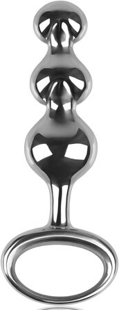 Анальний плагін Roluck з нержавіючої сталі, масажер простати та стимуляції G-точки, іграшки для дорослих для чоловіків та жінок