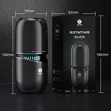 Мастурбатор Layhou з керуванням через додаток, автоматичний статевий аксесуар для чоловіків, 10 режимів вібрації, іграшка для дорослих