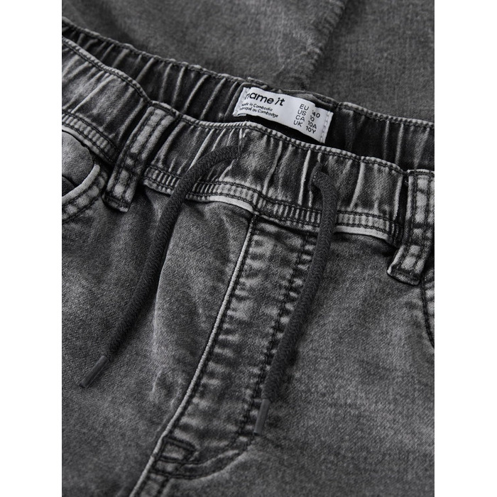 Джинси для хлопчиків NAME IT Slim Fit Sweat, колір Medium Grey Denim, розмір 128