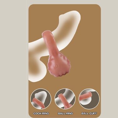 Вібраційний кільце для статевого члена з регулюванням, для пар, чоловічий аксесуар для сексуальних задоволень