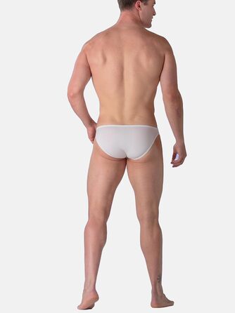Слідки чоловічі WOH Tanga G-String Jockstrap, сексуальна білизна, мікро-слідки для чоловіків, білий колір