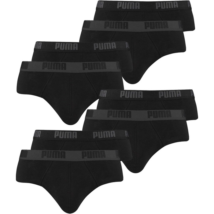 Боксеры мужские PUMA Basic 8 шт. в упаковці, размер L, черный