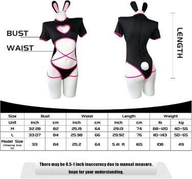 Костюм косплею Палолі для жінок: Зайчик, сексуальний, суцільний, з вирізами на серці, аніме, милий набір