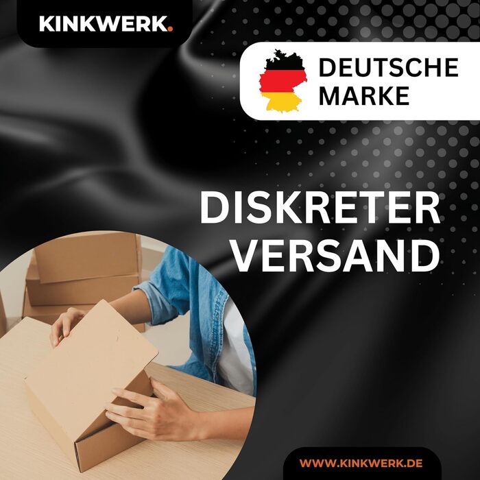 Анальний плаг KINKWERK з м'якого силікону | Преміум якість, XL | Для початківців та досвідчених | Зручний у догляді