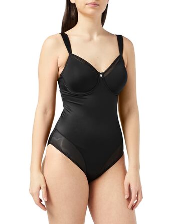 Коригуючий боді Triumph True Shape Sensation BSW з підтримуючими чашками на кісточках та пуш-апом, чорний, розмір 85E