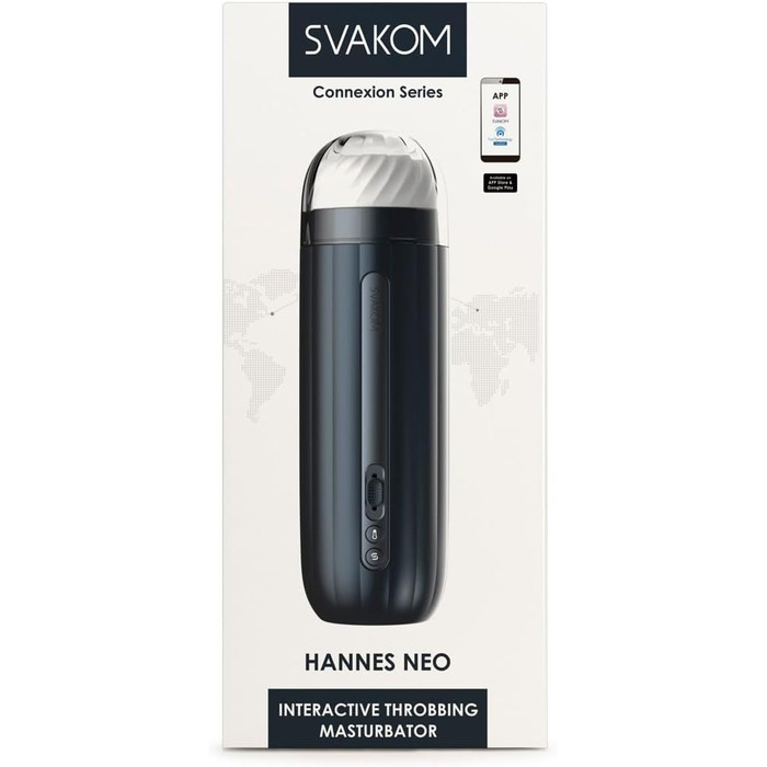 Електричний секс-іграшка Svakom Cup-Masturbator Blue - 54017550000