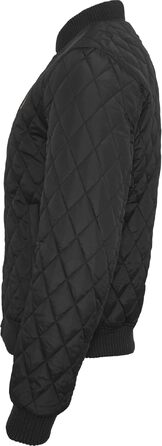 Чоловіча стібана куртка Urban Classics Diamond Quilt Jacket, великий розмір 4XL, чорна
