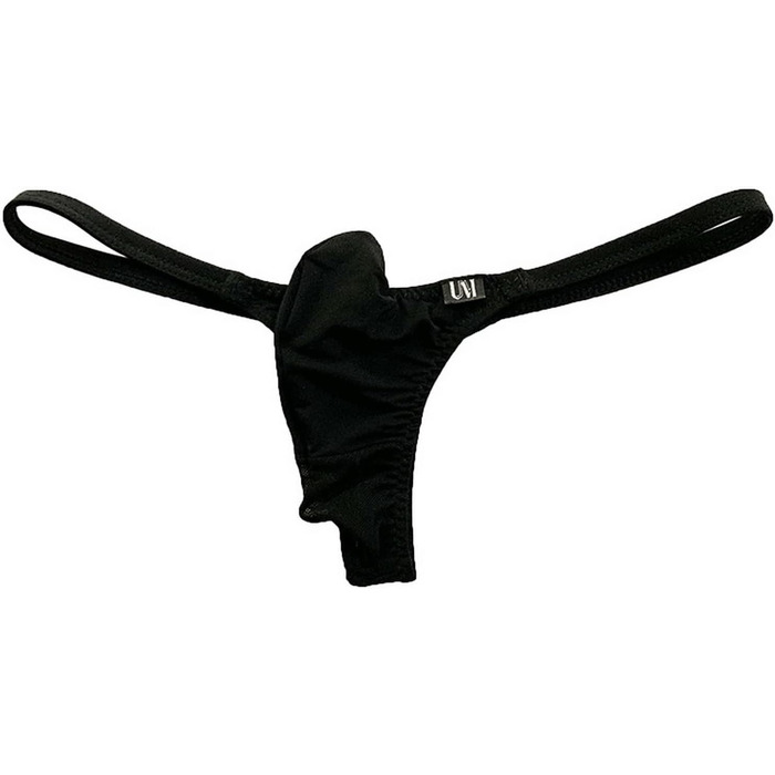 Танга чоловіча Faringoto, низька талія, сітчаста вставка, чорний (L)