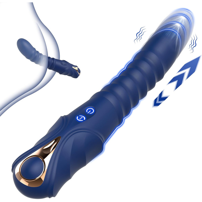 Вібратор для жінок Leiser – 2-в-1 вібратор-дилдo з 10 режимів вібрації та 3 режимами імпульсу, гнучкий наконечник для стимуляції G-точки та клітора, м'який силікон, перезаряджається, дискретна упаковка