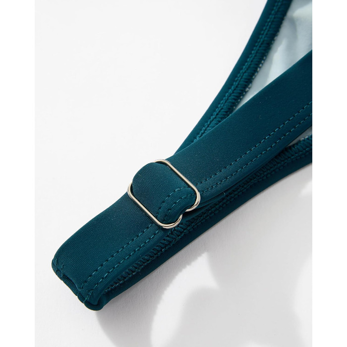 Сексуальний купальник RXRXCOCO V-подібний виріз, корегуючий животик, з відкритою спиною, з чашками, сапфірово-синій