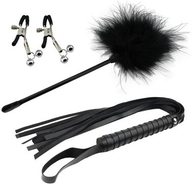 Набір для БДСМ: 11 предметів, фетрове ув'язнення, іграшки для дорослих