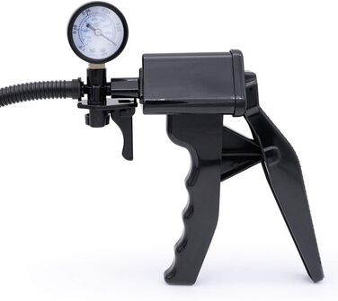 Вакуумна помпа для чоловіків з манометром, 20см Ø7см - збільшення потенції, подовження пеніса, допомога при імпотенції