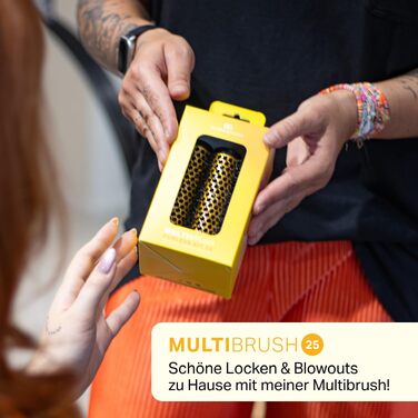 Набір багатофункціональних щіток для завивки та об'єму Olivia Garden Multibrush Curlers Kit (4 насадки та знімна ручка)