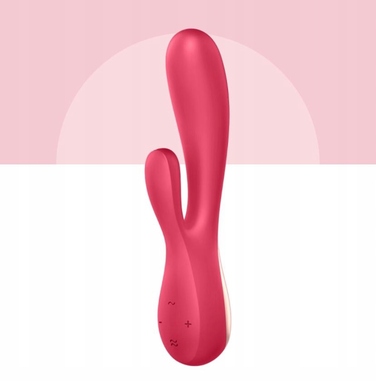 Вібратор для точки G Satisfyer, червоний, 19 см, силікон
