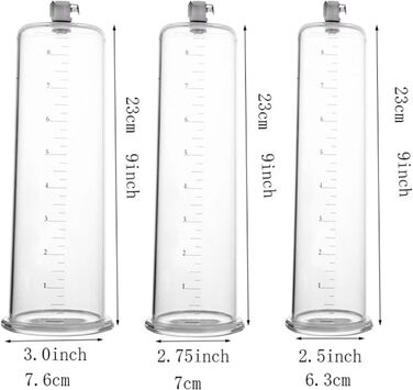 Набір аксесуарів для помпи для пеніса Yasexx з лазерним різьбленням, акриловий циліндр, вакуумна помпа для збільшення пеніса та ерекції. Іграшки для дорослих.