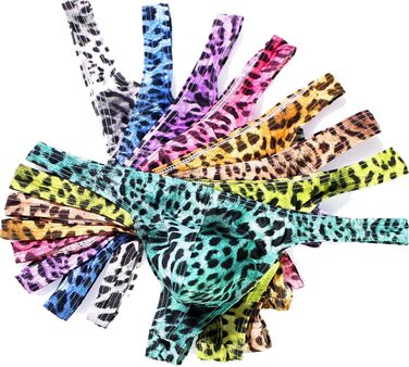 Танга чоловічі Faringoto з леопардовим принтом, 8 штук, розмір L