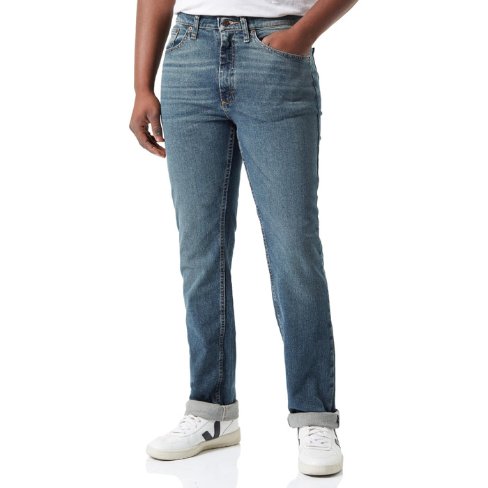 Чоловічі джинси Wrangler Regular Fit, середня посадка, чорні (W31 L34, River)