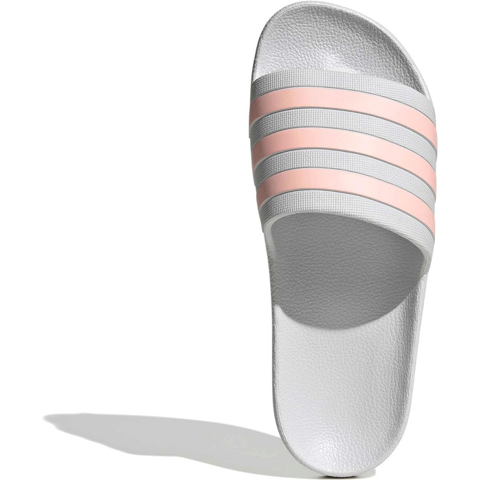 Чоловічі та жіночі тапочки Adidas Adilette Aqua сірого кольору Dash Grey Haze Coral, розмір 38 EU