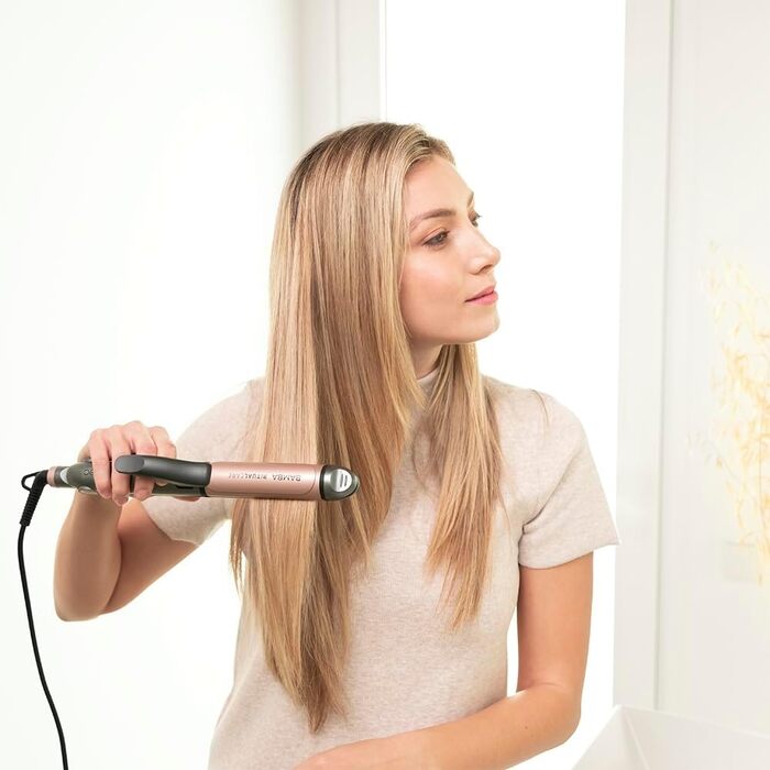 Випрямляч для волосся 2в1 Cecotec RitualCare 1000 Ceramic з кератином та аргановою олією, регулювання температури 120-220°C, функція завивки, керамічні пластини