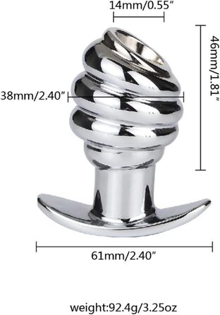 Анальні дилататори та плагі з нержавіючої сталі - комплект для мастурбації (чоловічий та жіночий)