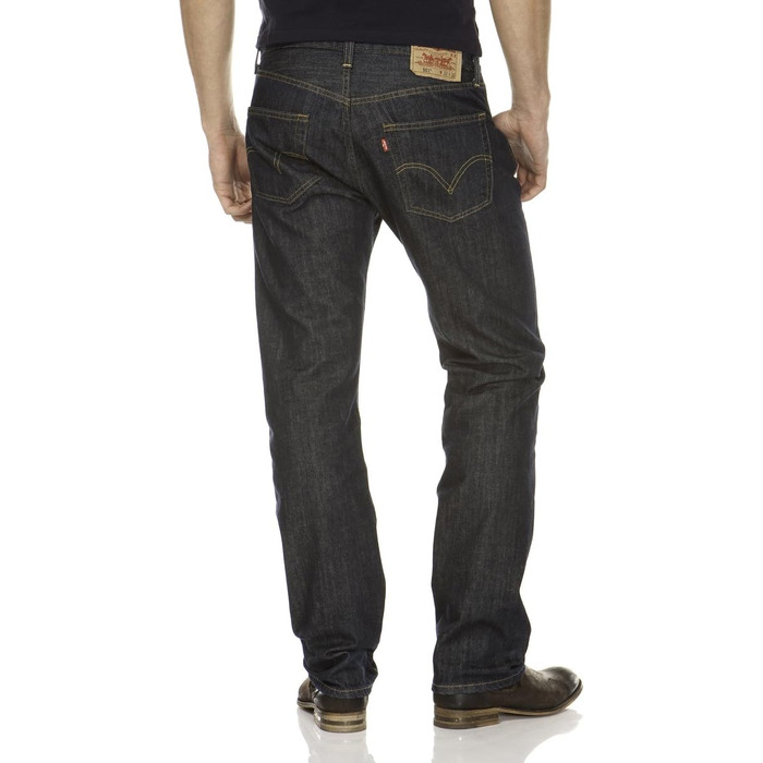 Чоловічі джинси Levi's 501 Original Straight Fit, сині (Marlon 0162), розмір 36W/34L