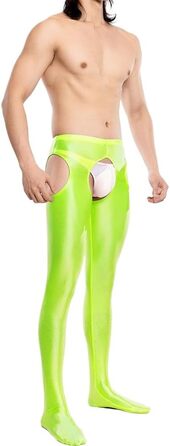 Шкарпетки-шкарпетки для чоловіків YUDATPG, лонгсліми, спортивні, блискучі, шкарпетки з отворами, довгі штани, зелені