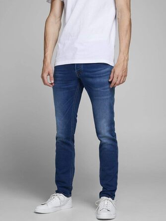 Чоловічі джинси Jack & Jones Jjiglenn Jjoriginal синього кольору, Denim 32W/32L