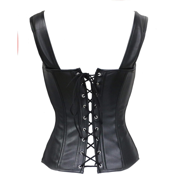 Жіночий корсет у стилі вінтаж, стеampunk, ренесанс, чорний. Корсет Bslingerie для створення унікального образу