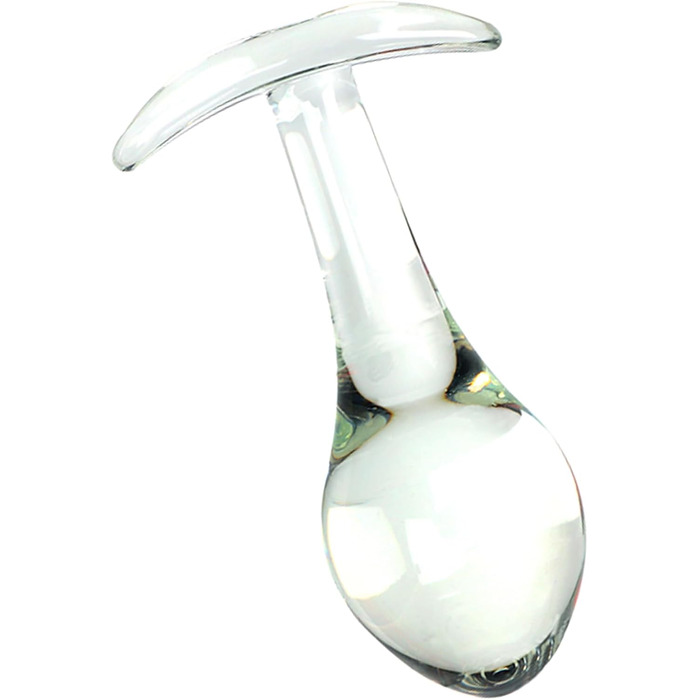 Набір анальних кульок зі скла ScreaAss (S/M/L/XL) з T-подібною основою - набір 4 шт.