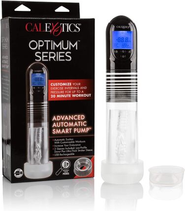 CalExotics Optimum Power Автоматичний розумний насос, 782 г (прозорий)