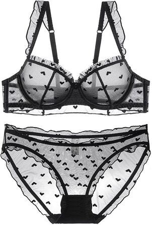 Жіноча спідня білизна: сексуальний комплект з мережива, ніжна піжама, babydoll, відкрита спина, чорний колір. Ідеально для вечірок та створення еротичного образу. З панчіхами.